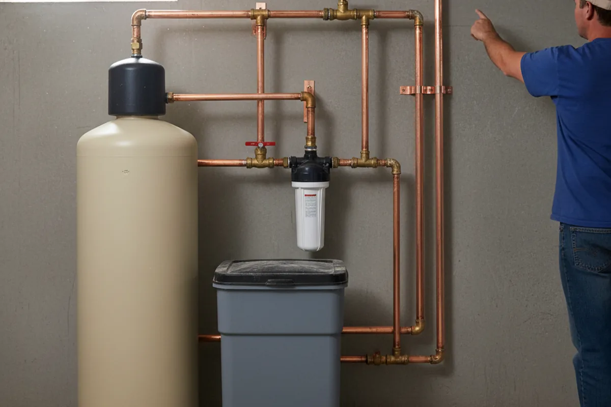 Whole-house water treatment system installed in Hanover